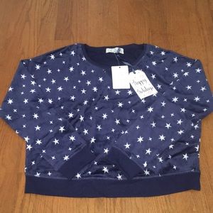 Brand new pajama star sweater
